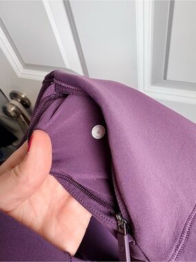 lululemon athletica Plum Purple Zip-Up Hoodie